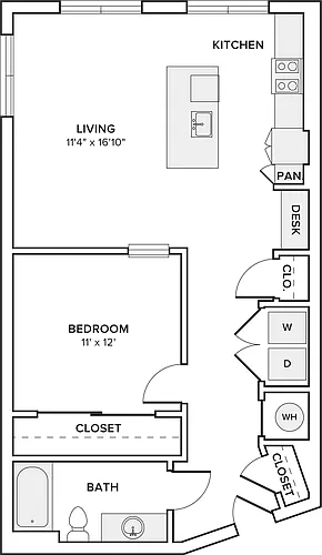 Floor plan A10