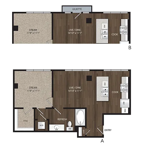 Floor plan P-A8 B