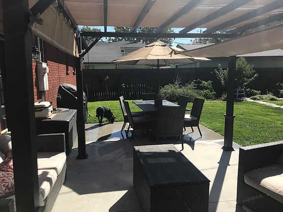 Exterior, back bbq area.