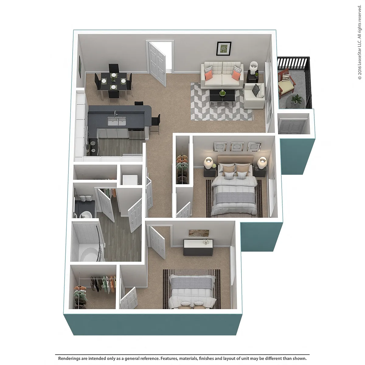 Floor plan Residence 3 Upgraded