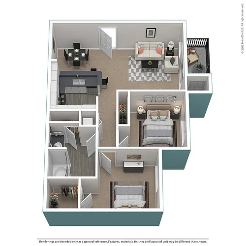 Floor plan Residence 3 Upgraded