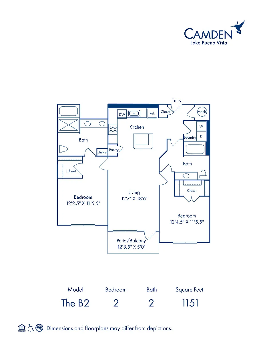 Floor plan B2