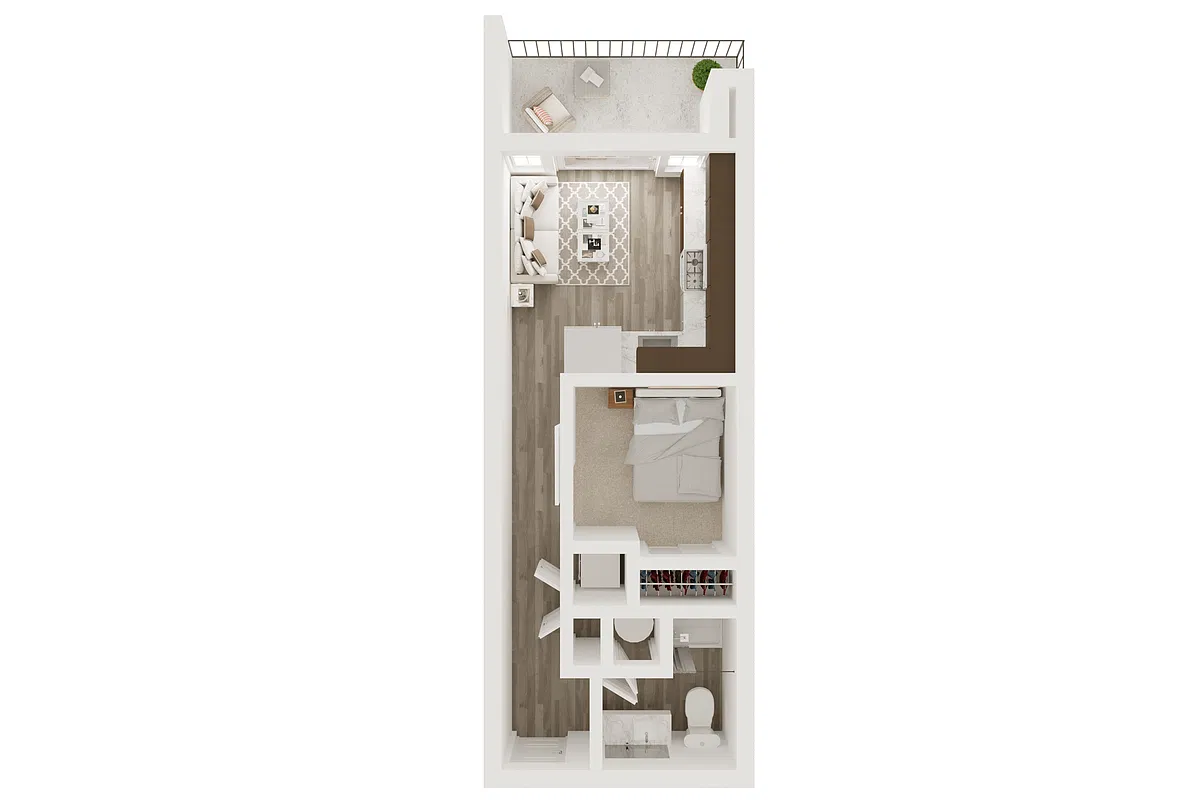 Floor plan E01