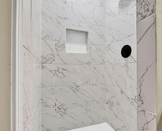 Shared bath downstairs