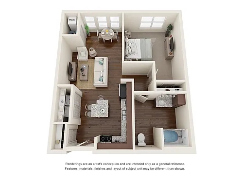 Floor plan A1SA