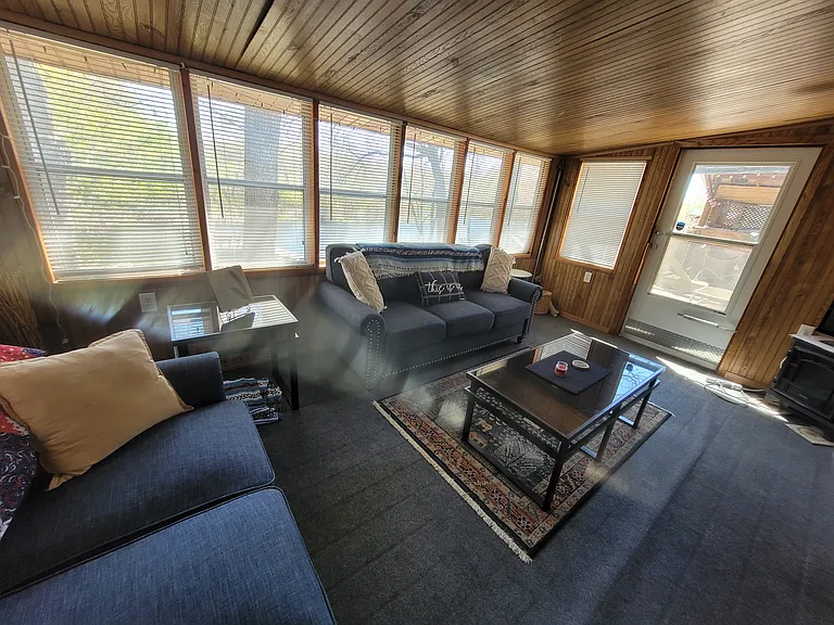 3 Season Porch to Deck with Lake View