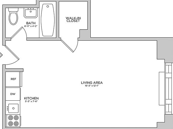 2nd image of 24 5th Ave APT 1421