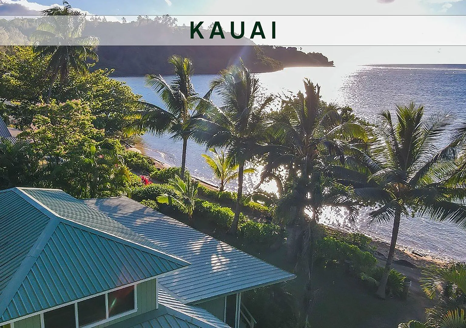 Furnished Anini Beach Front House 2 Bedrooms + Loft — Photo 1