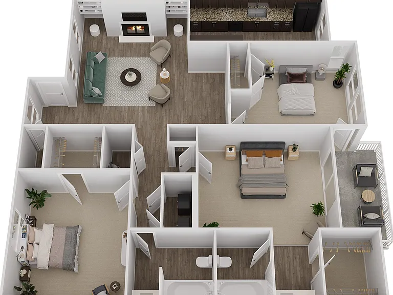 3A 3D Floor Plan 3A 3D Floor Plan