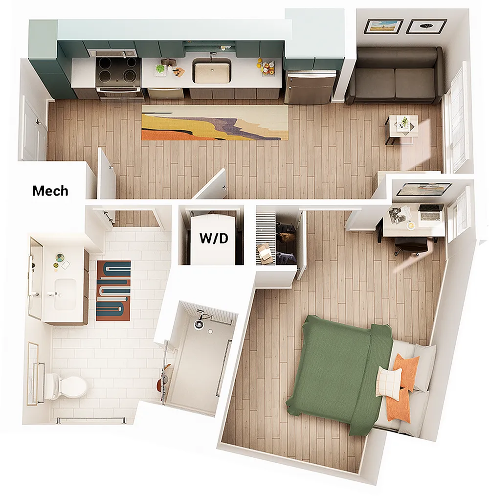 Floor plan A3 A