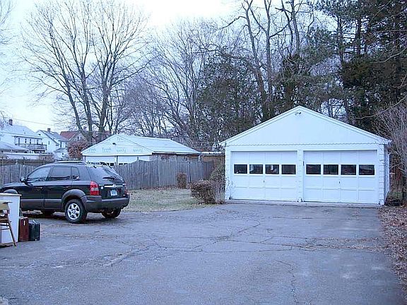 backyard and parking