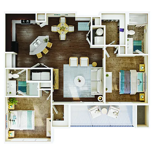 Floor plan The Maxwell