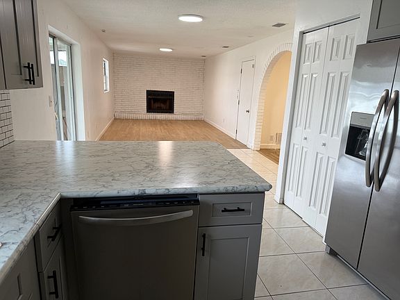 Newly installed brush nickel appliances 2023