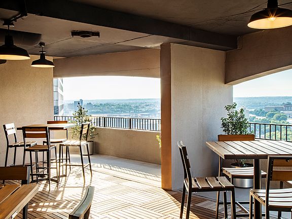 28th floor resident patio