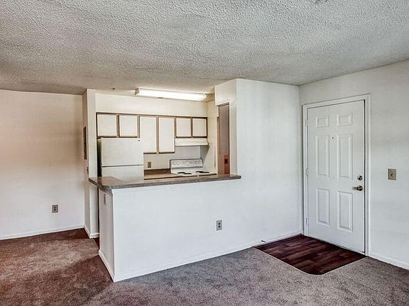 Front entry with open kitchen