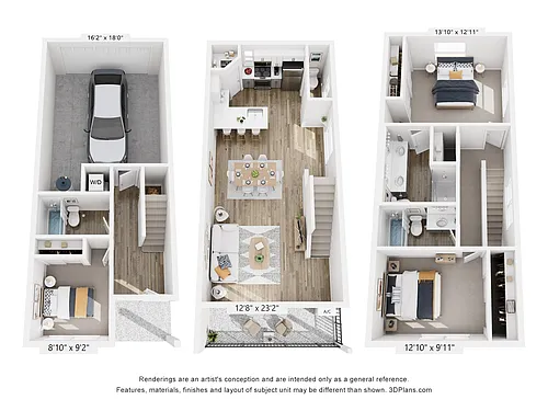 Floor plan Abernathy