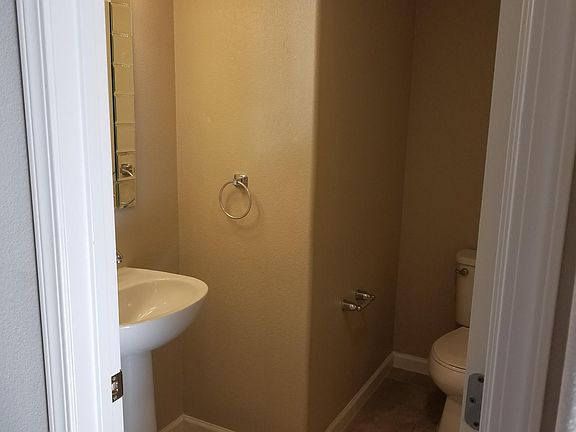 Downstairs powder room