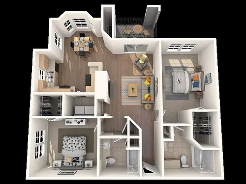 Floor plan Dogwood Renovated