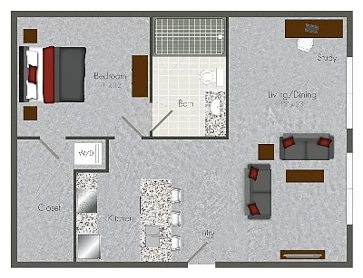 Floor plan 1S-X1
