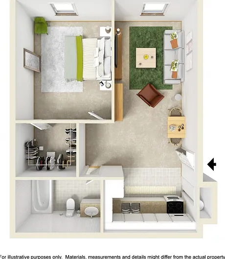 One Bedroom One Bedroom