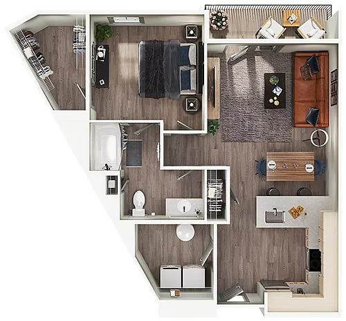 Floor plan Billet