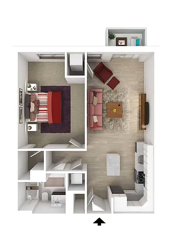 Floor plan The Sunset