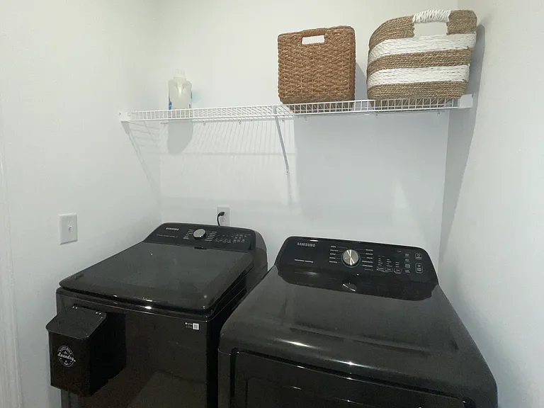 upstairs laundry room