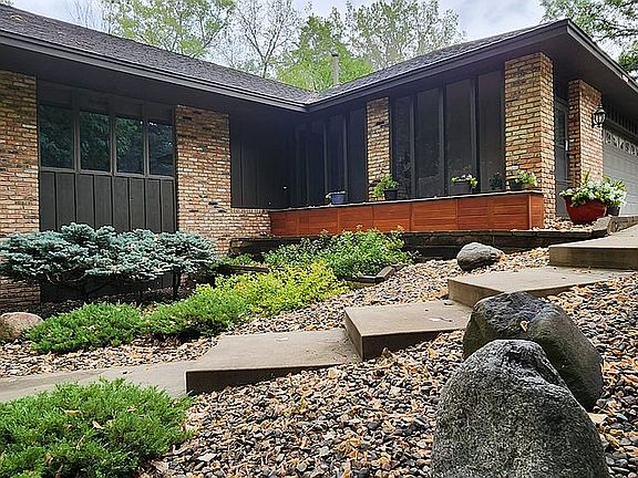 Beautifully landscaped yard