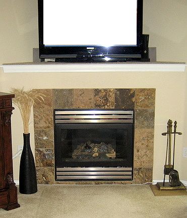 FR Corner Gas Fireplace 