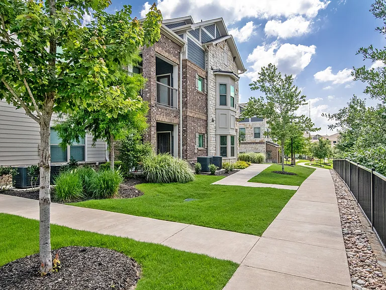 Outdoor Living Space with Walking Paths