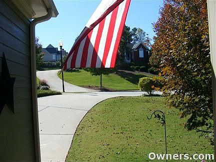 View From Front Door to Neighbor's Straight Across Culdesac St.