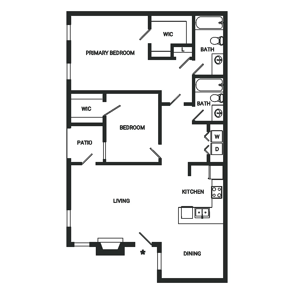 Floor plan B3