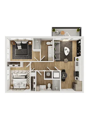 Floor plan B1 - 70