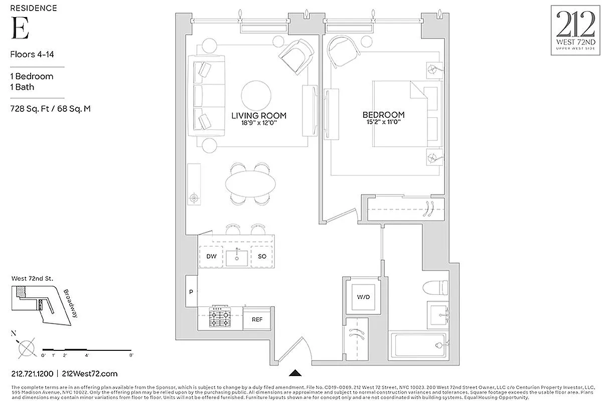 212 W 72nd St #11E photo 1