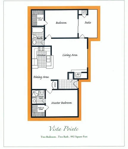 Floor plan Vista Pointe