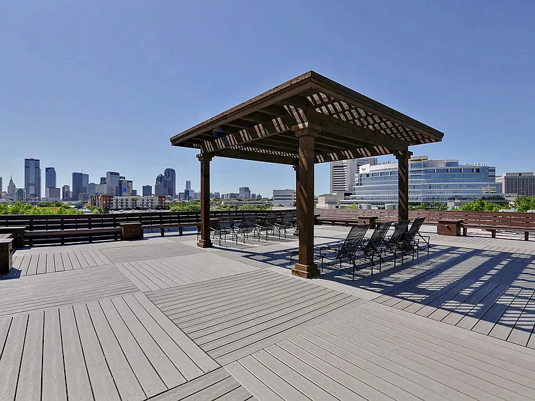 Enjoy the view at The Continental Lofts or at one of our many rooftop patios!