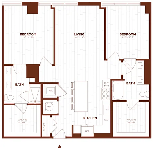 Floor plan S2B