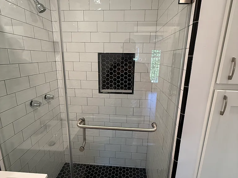 Close-up View Of Shower