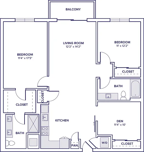 Floor plan B09D - South Tower