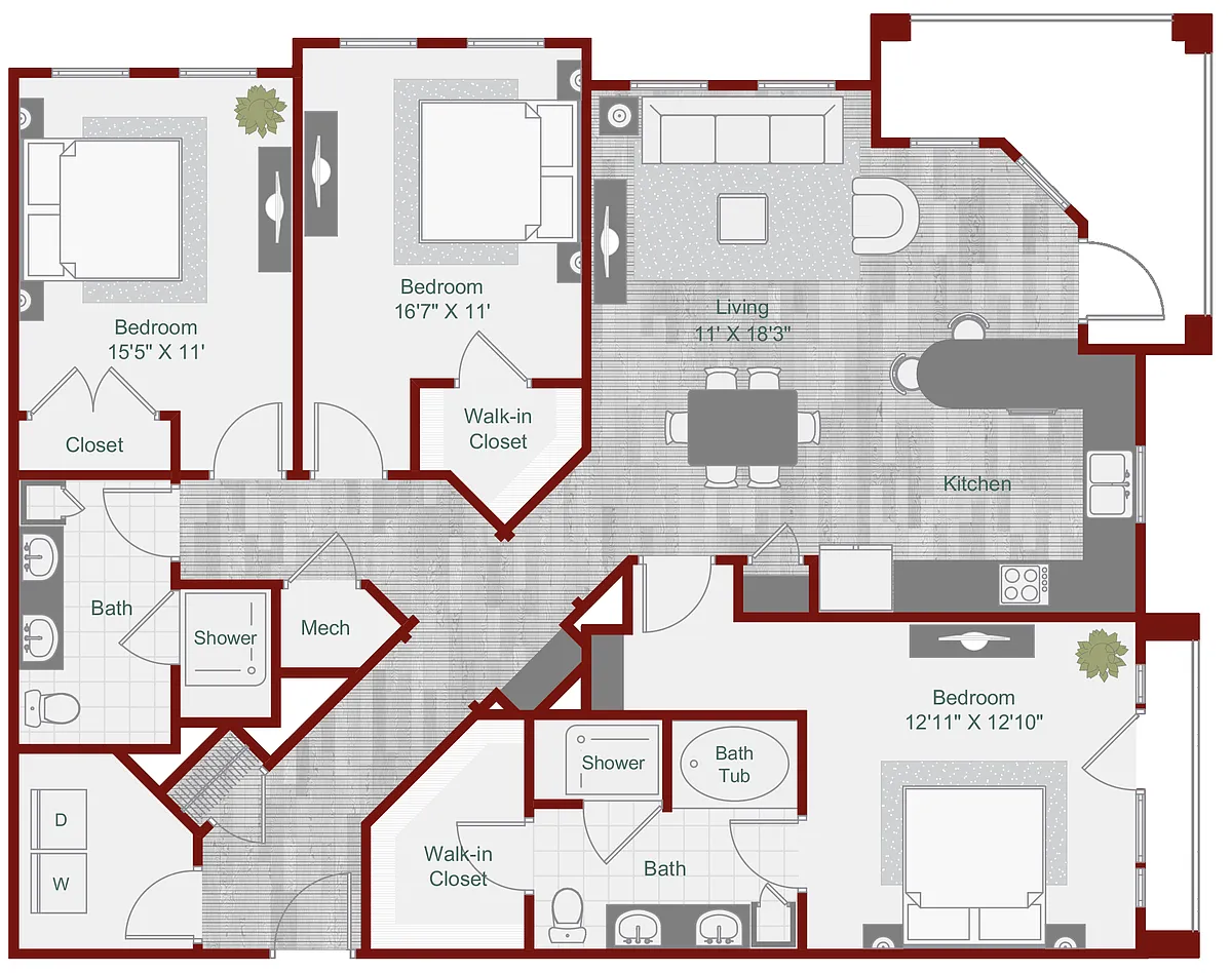 Floor plan C3-2