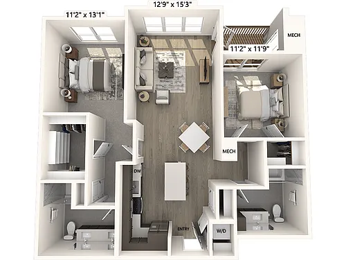 Floor plan BM11.4S