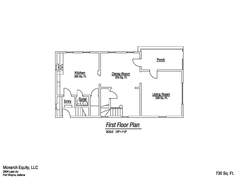 First floor plan