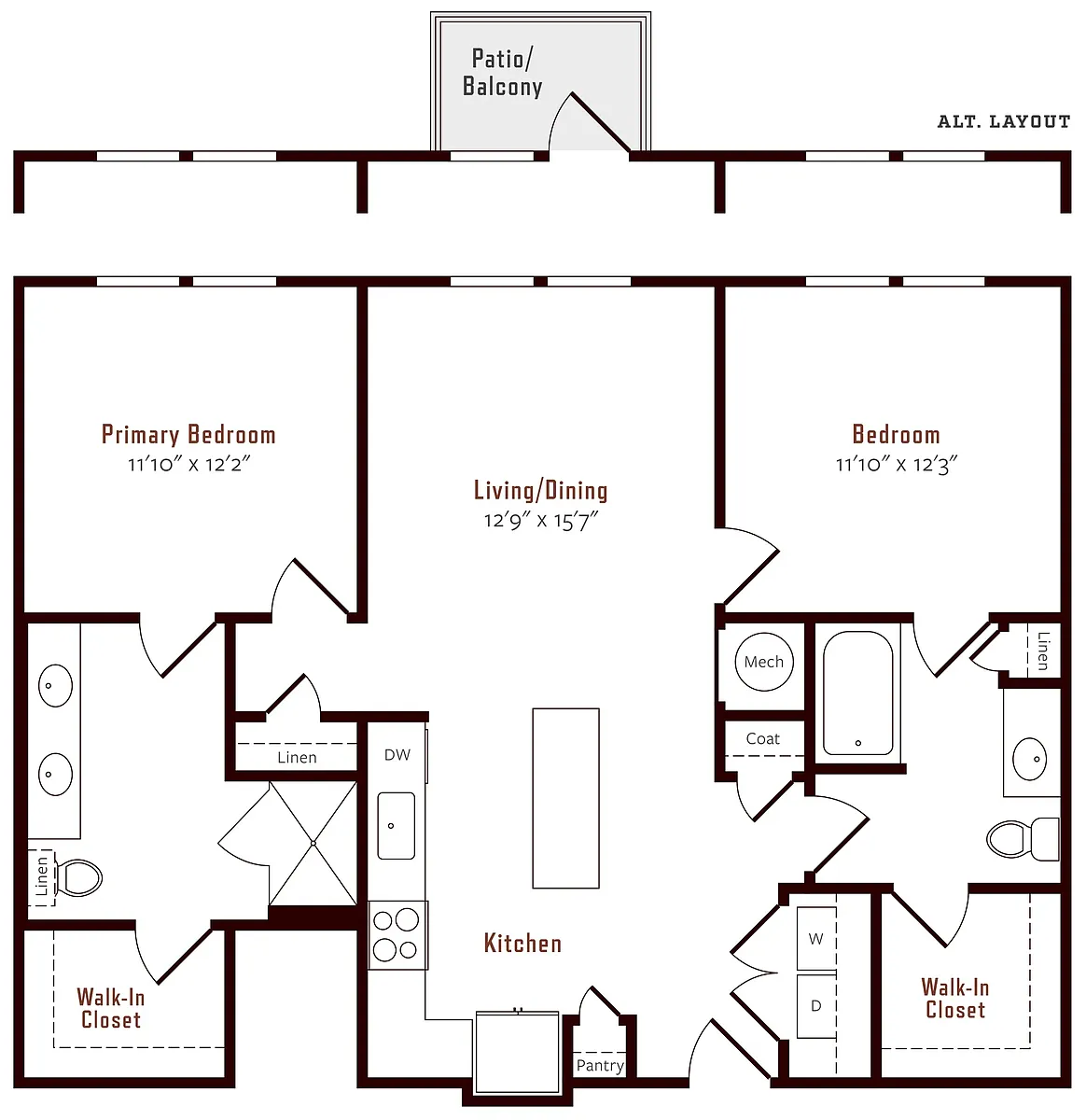 Floor plan B3