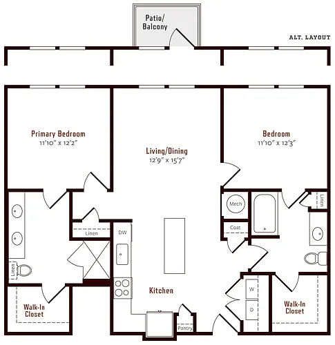 Floor plan B3