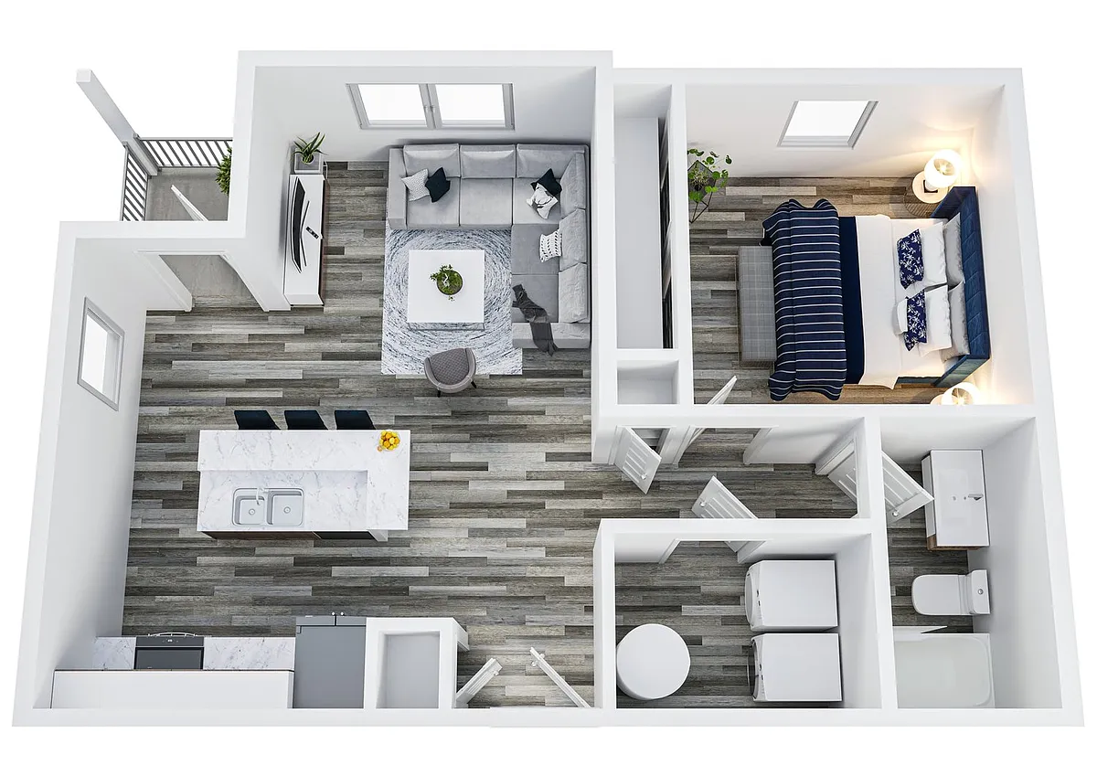 Floor plan Oakland