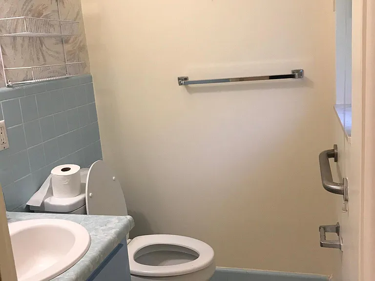 Half Bathroom in Master Bedroom
