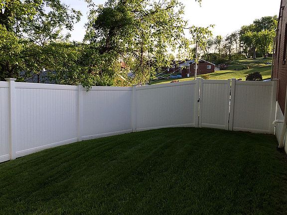 Newly Fenced Yard