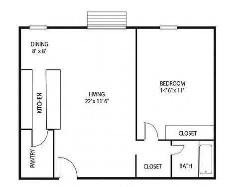 Floor plan Victoria