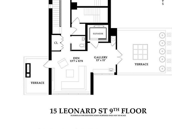 3rd image of 15 Leonard St #Townhouse