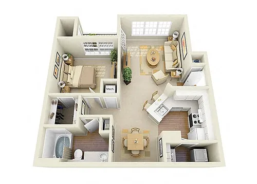 Floor plan The Abingdon